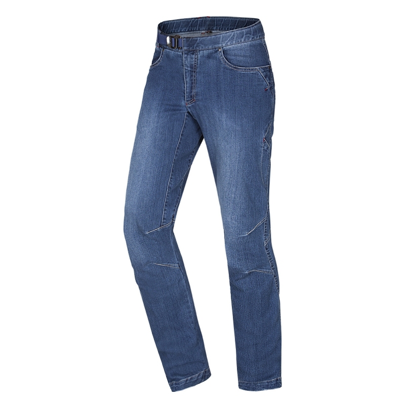 Ocún HURRIKAN jeans - L / Middle blu